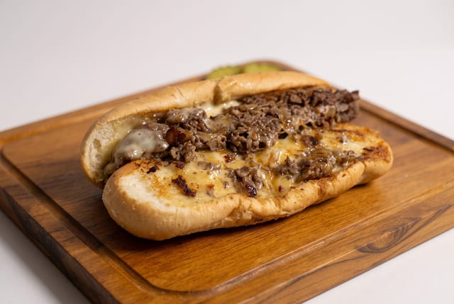 Philly Steak Sandwich.
