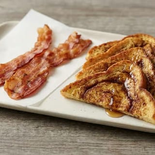 French Toast with Bacon