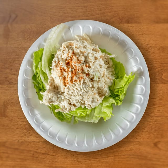 Scoop of Chicken Salad.