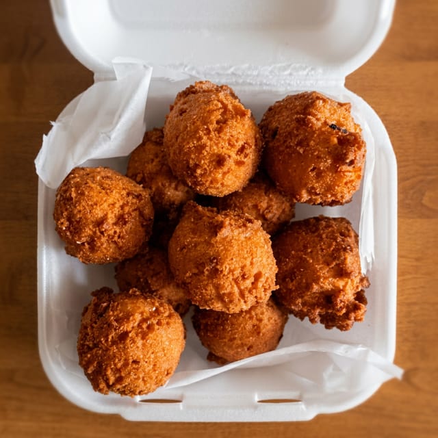 Hush Pups by the Piece.